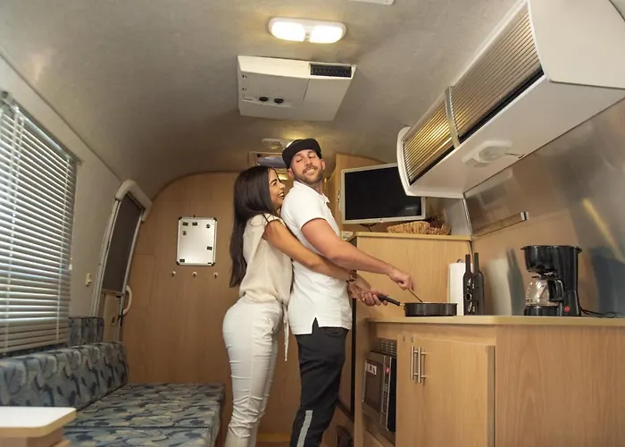 Airstream In The Center Of It All