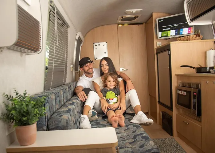 Airstream In The Center Of It All