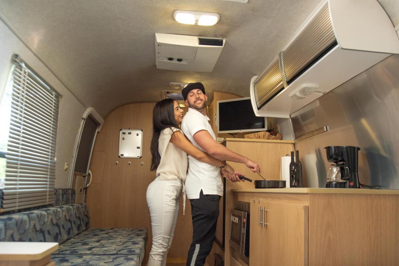 Airstream In The Center Of It *